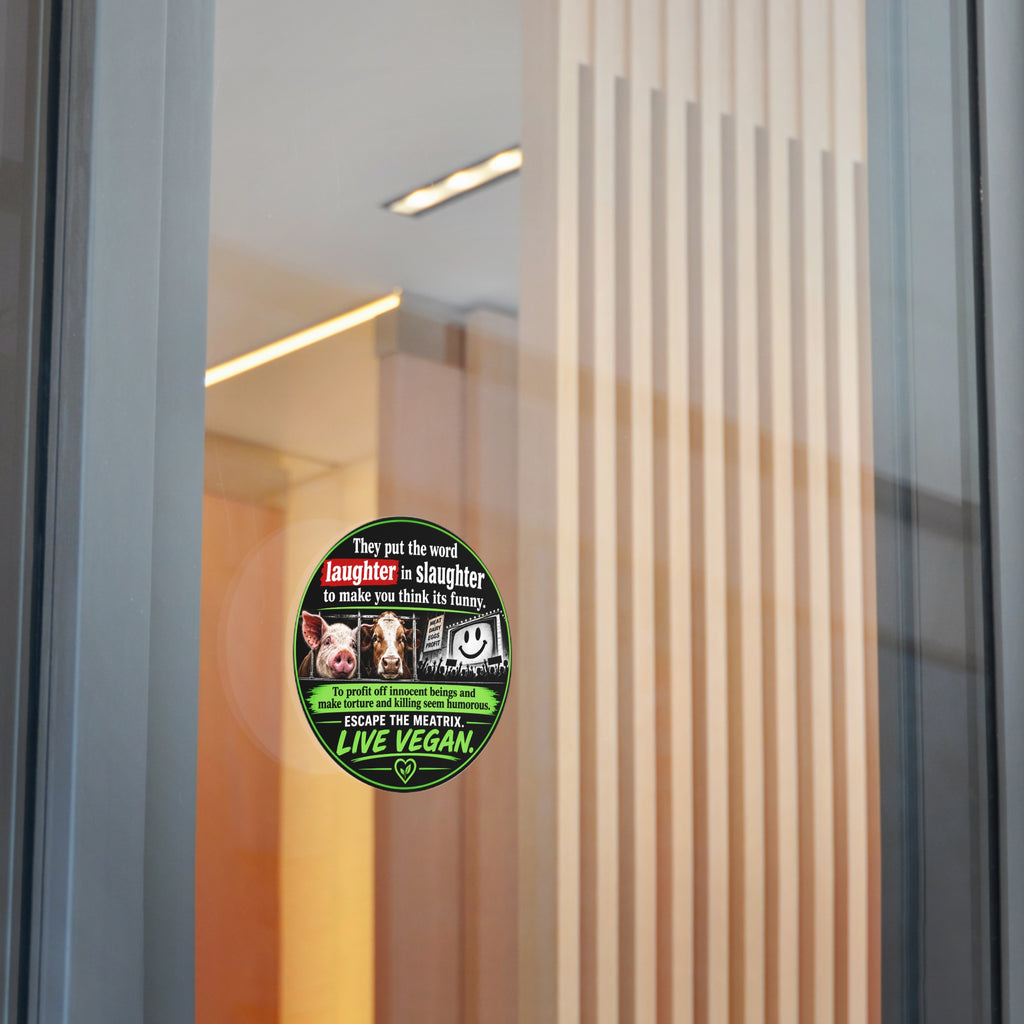 "Escape the Meatrix" Sticker