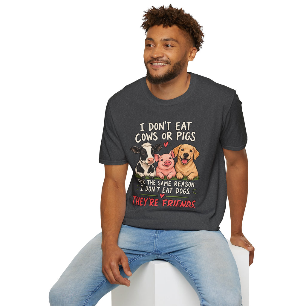 "I Don't Eat Cows or Pigs" Graphic Tee