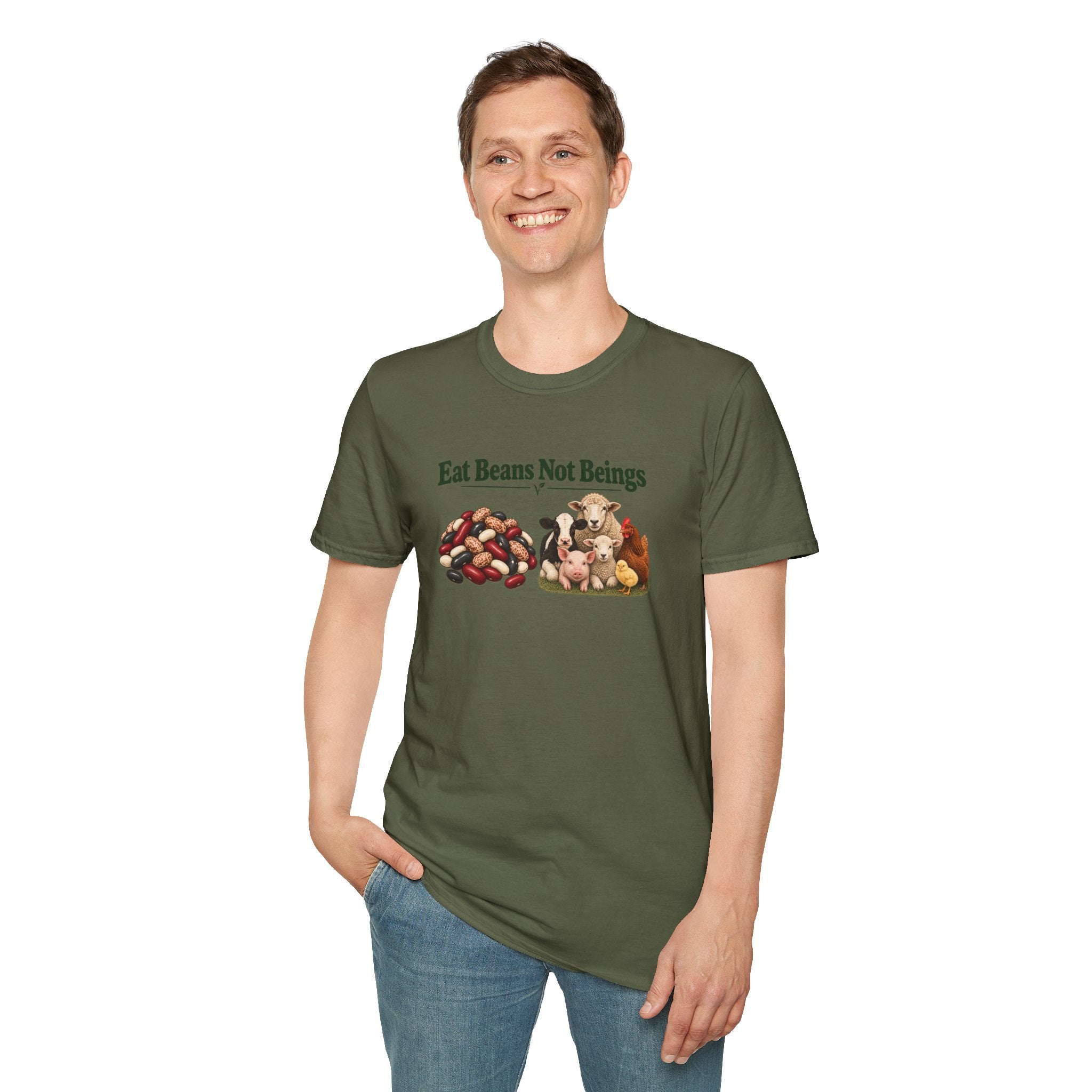 Eat Beans Not Beings T-Shirt