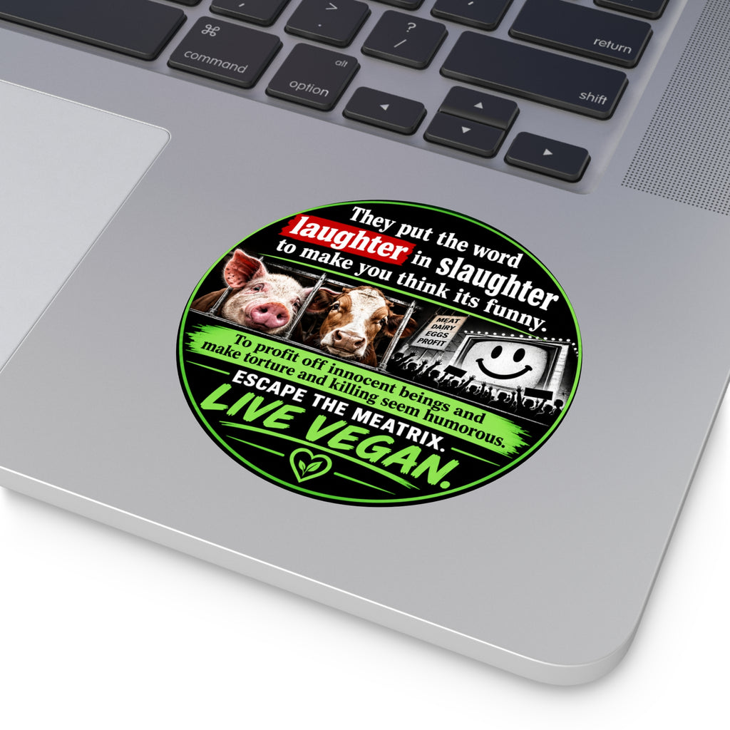 "Escape the Meatrix" Sticker