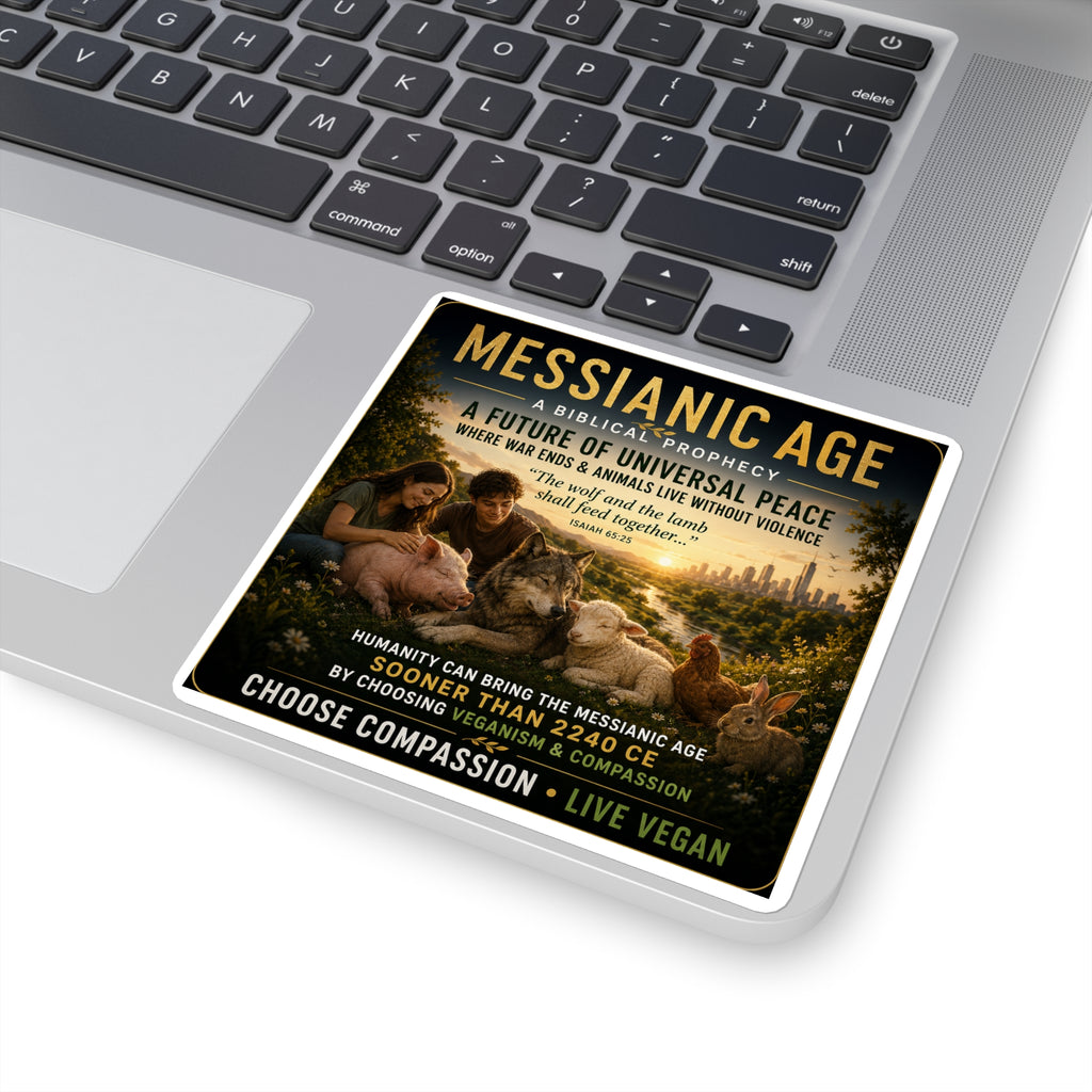 Messianic Age Vegan Sticker