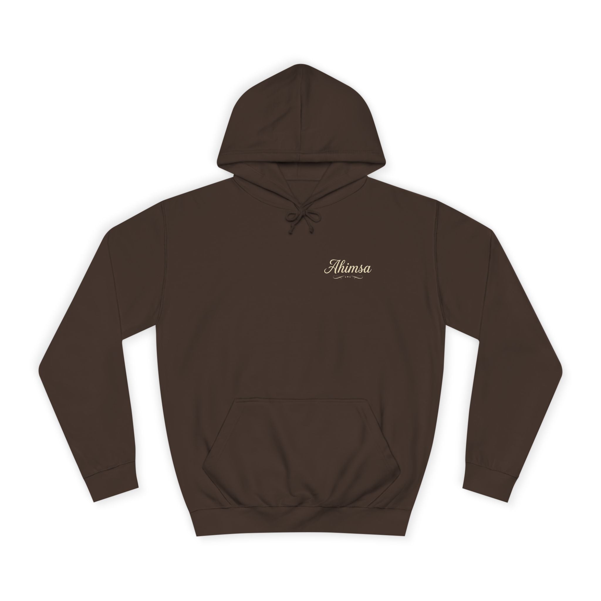 "Ahimsa" Back Print Hoodie