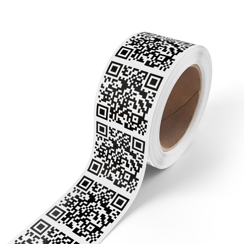 Earthlings QR Code Sticker Roll — 50, 100, or 250 Stickers