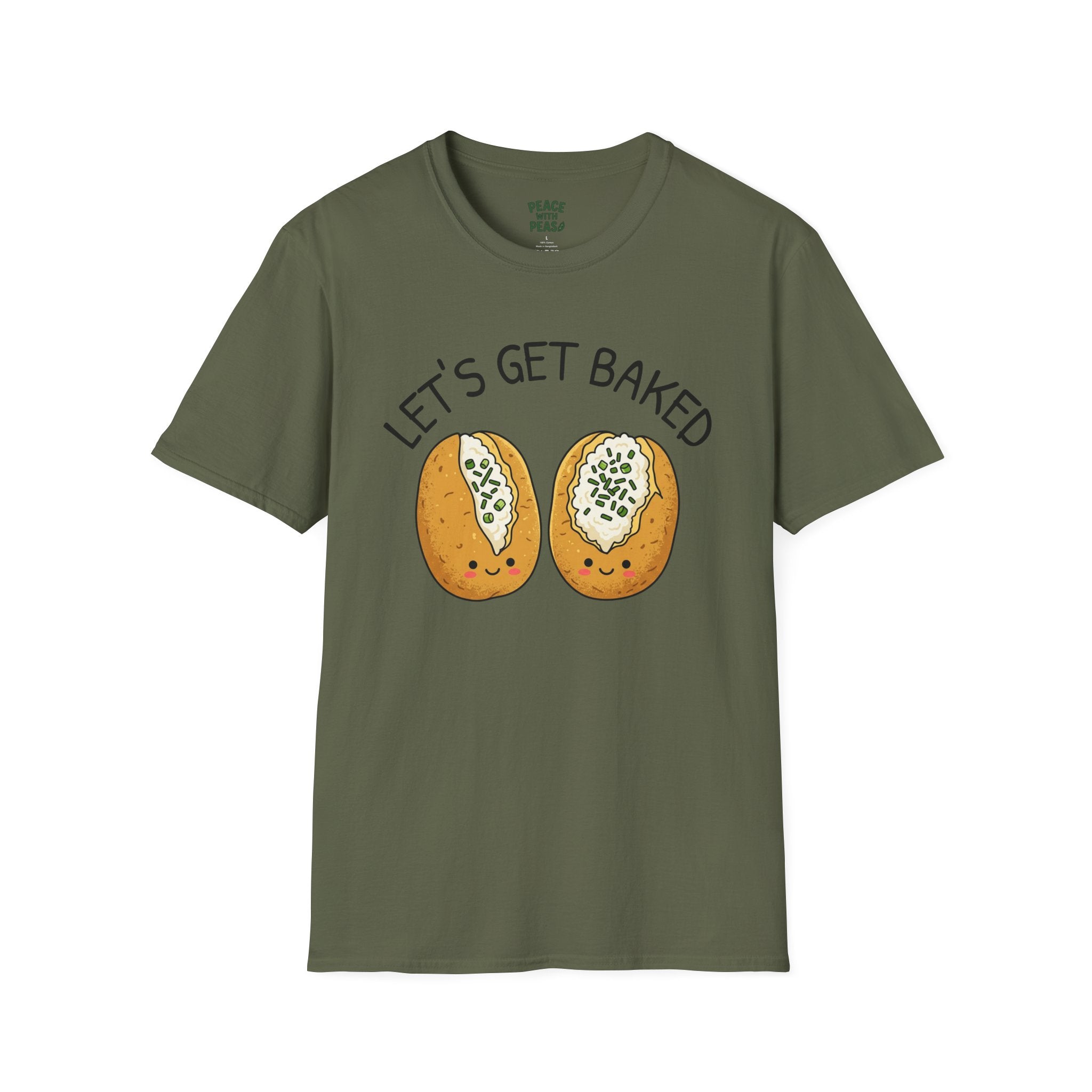 LET'S GET BAKED Baked Potatoes T-Shirt