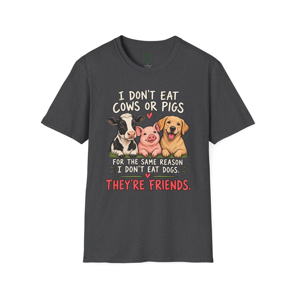 "I Don't Eat Cows or Pigs" Graphic Tee