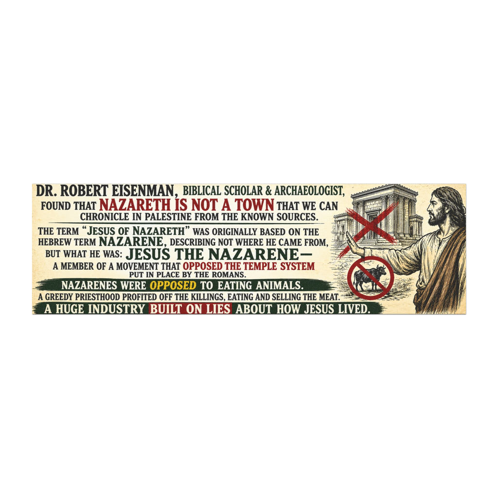 Jesus the Nazarene Bumper Magnet