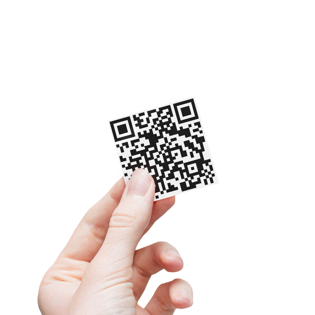 Earthlings QR Code Sticker Roll — 50, 100, or 250 Stickers
