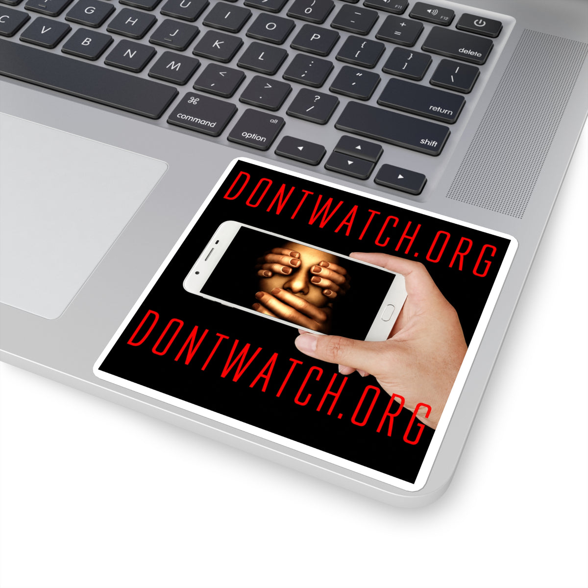 DontWatch.Org Sticker