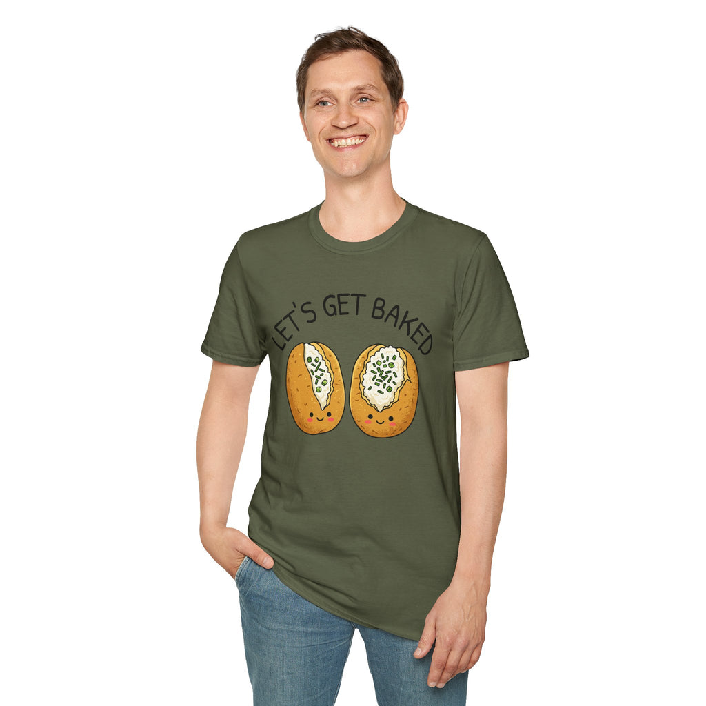 LET'S GET BAKED Baked Potatoes T-Shirt