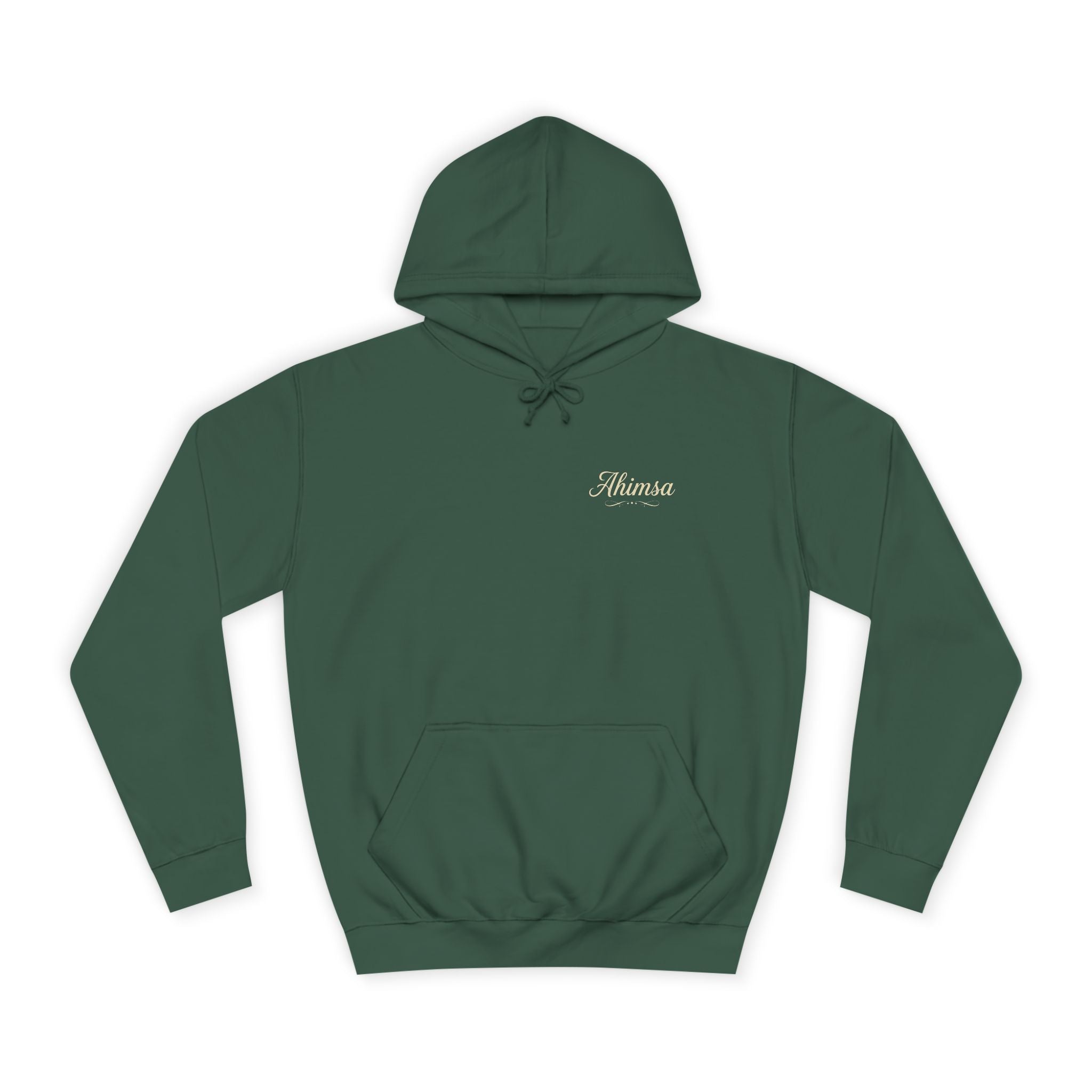 "Ahimsa" Back Print Hoodie