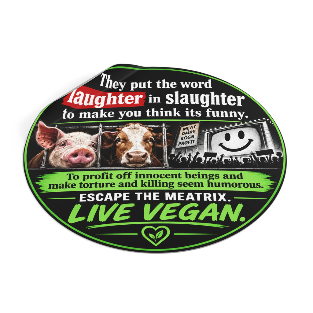 "Escape the Meatrix" Sticker