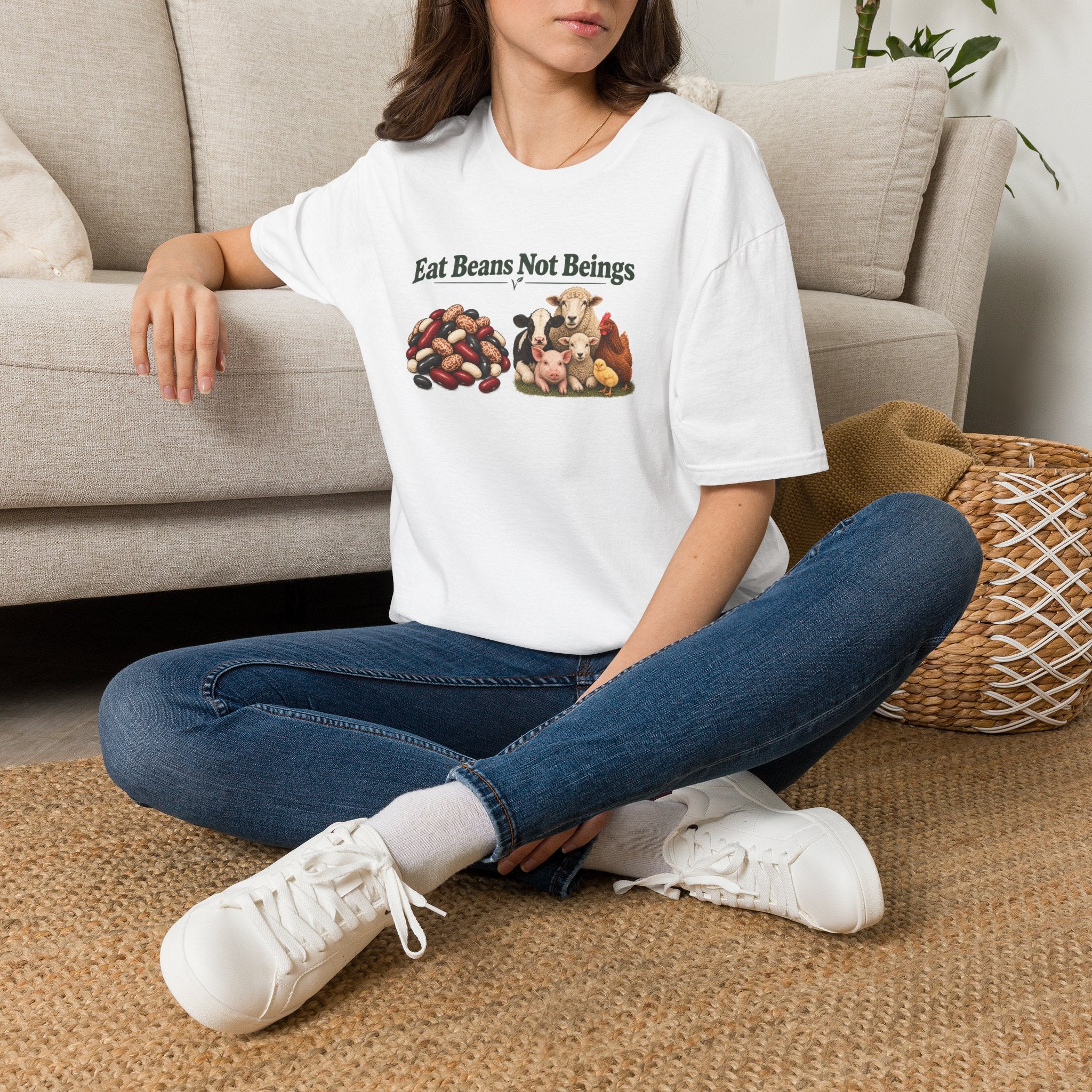 Eat Beans Not Beings T-Shirt