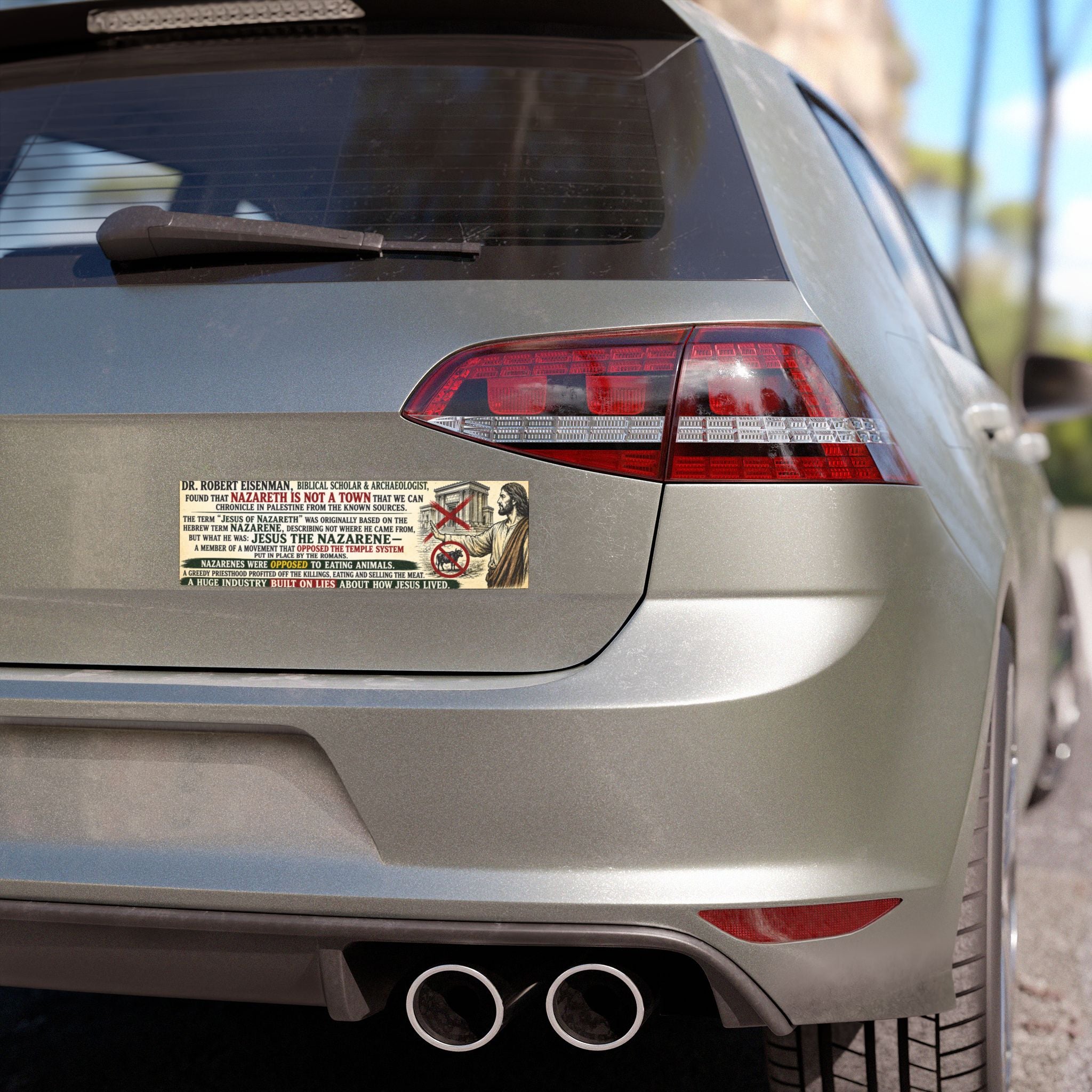 Jesus the Nazarene Bumper Magnet