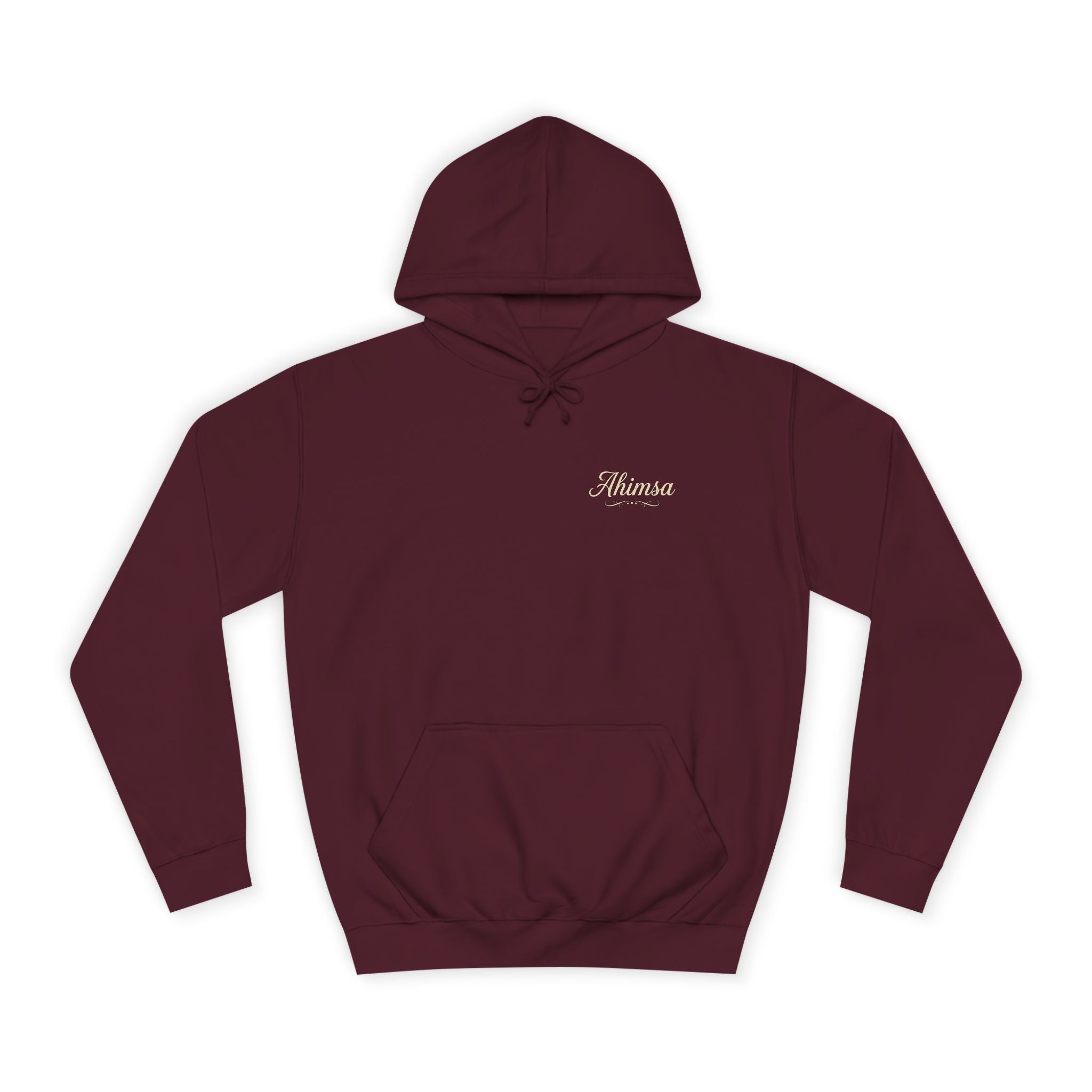 "Ahimsa" Back Print Hoodie