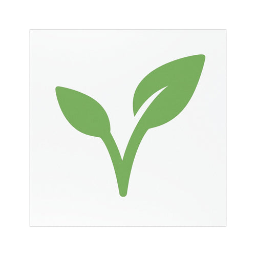 Vegan Logo Car Magnet