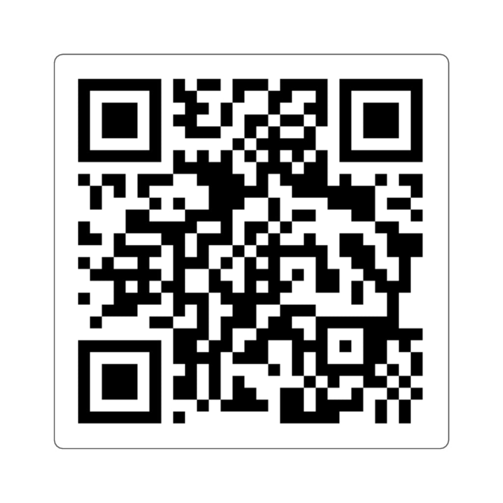 Earthlings QR Code Sticker